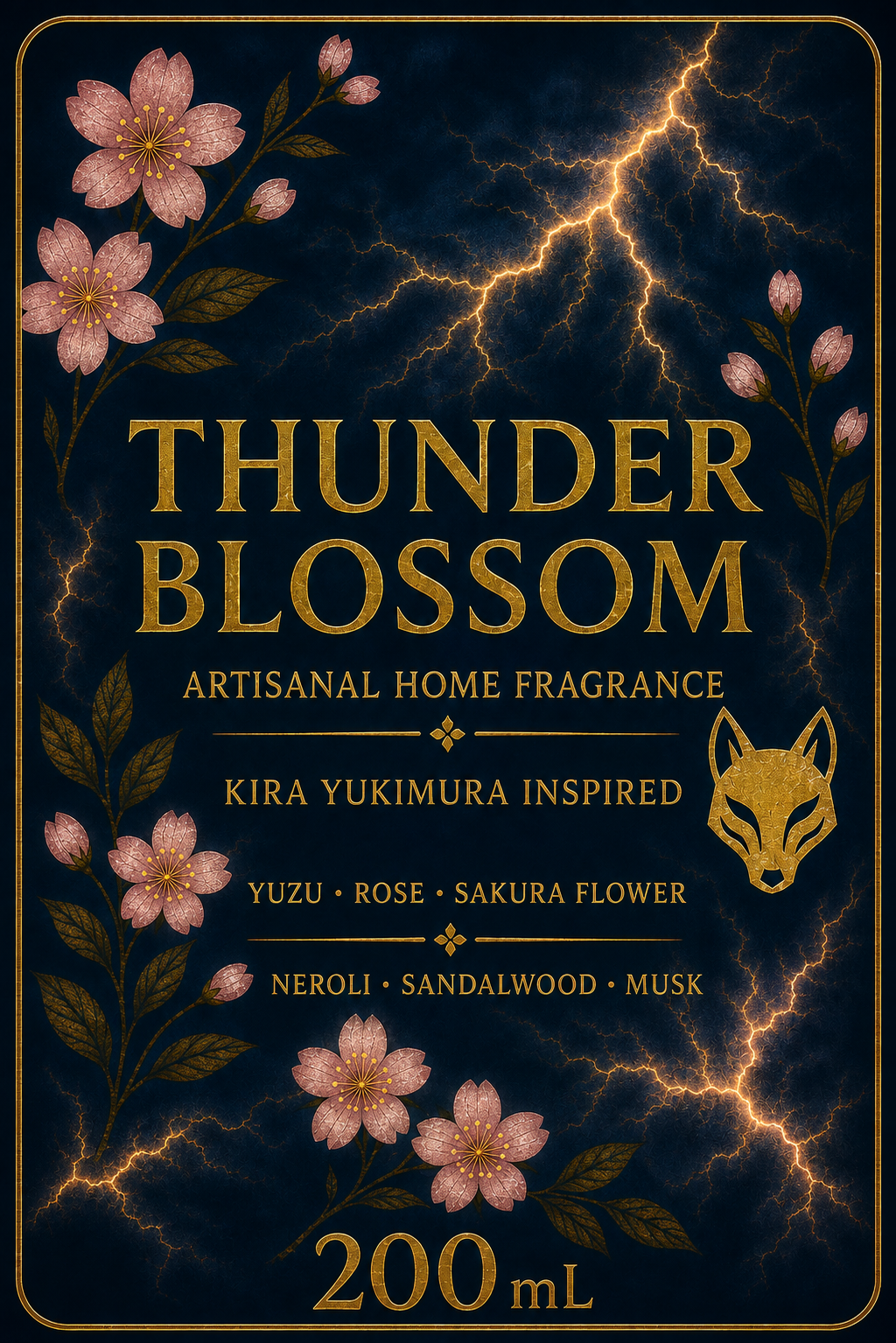 Brume d'intérieur "Thunder Blossom" Kira Yukimura - Précommande Convention