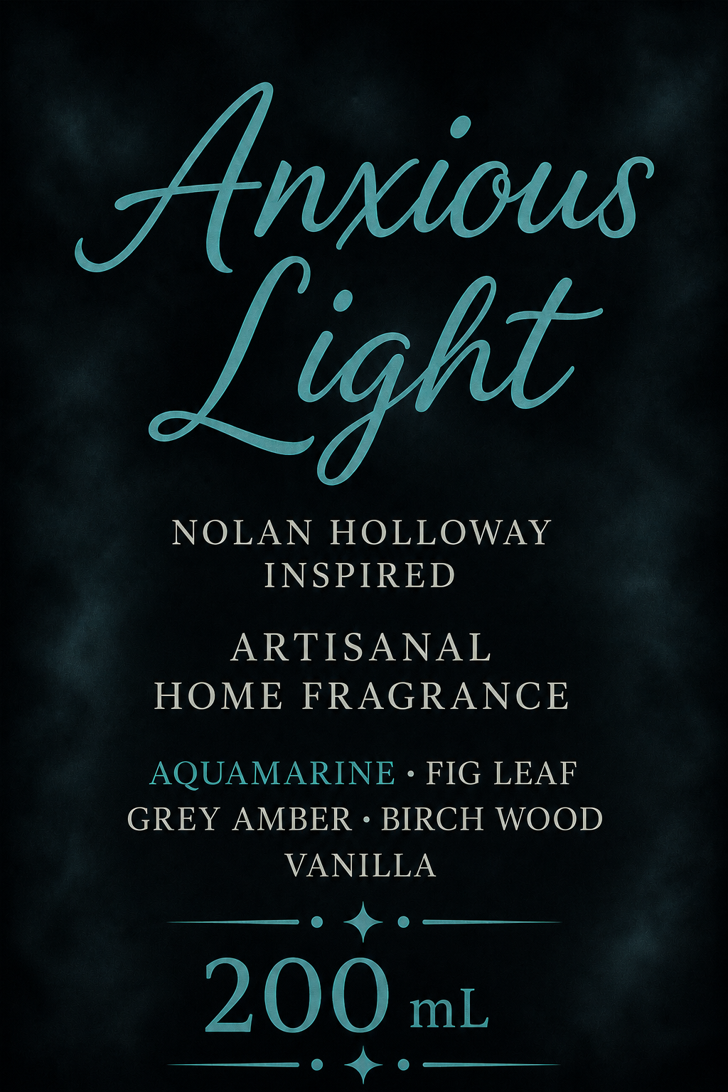 Brume d'intérieur "Anxious Light" Nolan Holloway - Précommande Convention