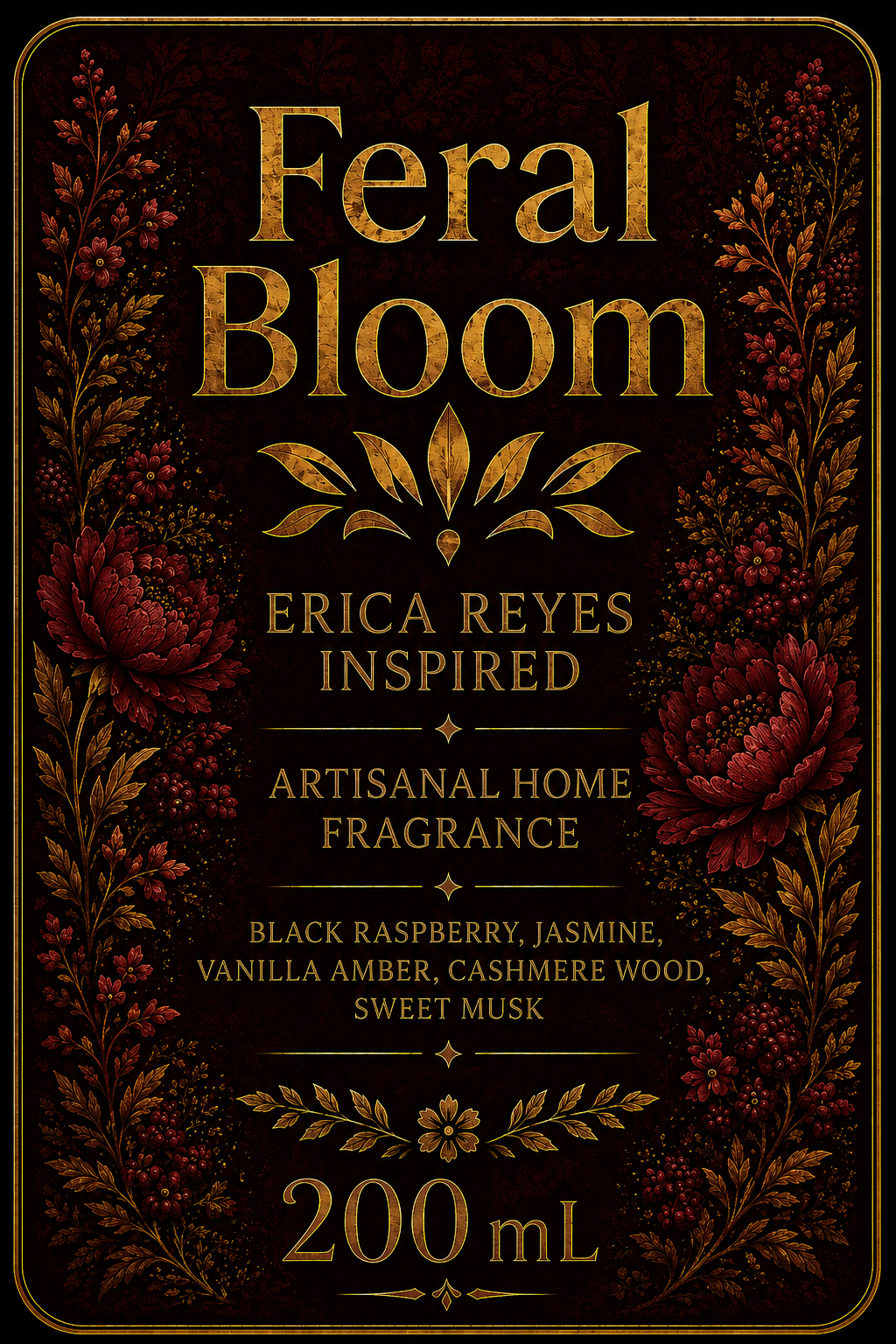 Brume d'intérieur "Feral Bloom" Erica Reyes - Précommande Convention