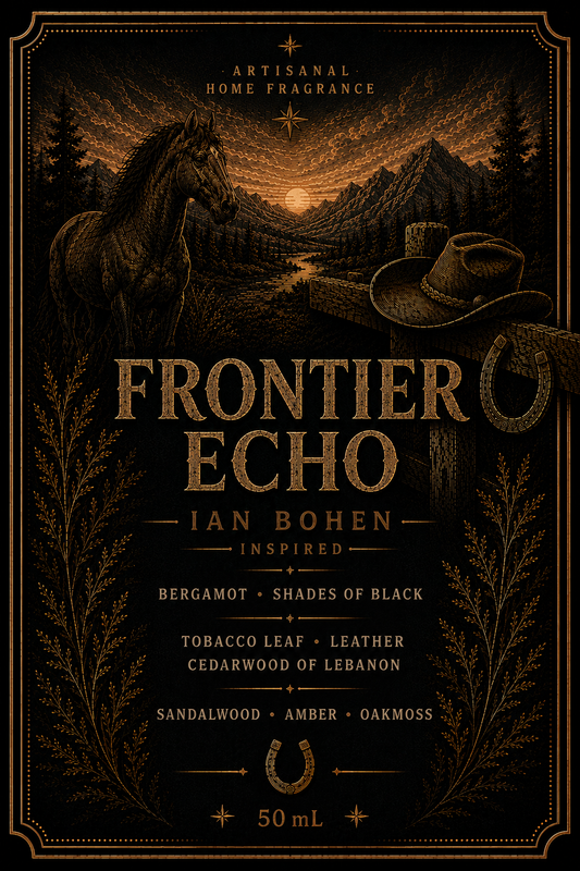 Brume d'intérieur "Frontier Echo" Ian Bohen - Limited Edition WIP 4 - Précommande Convention