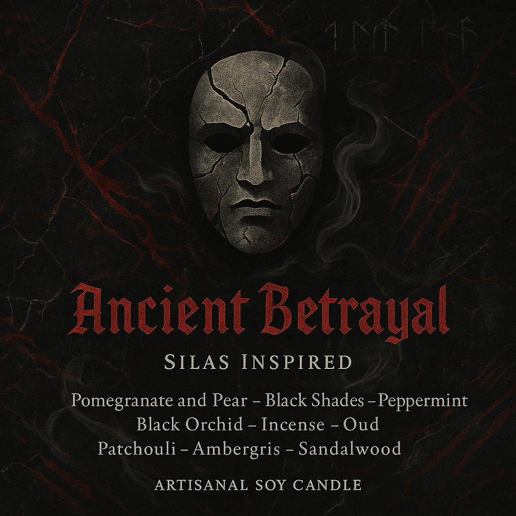Bougie "Ancient Betrayal" Silas - Livraison
