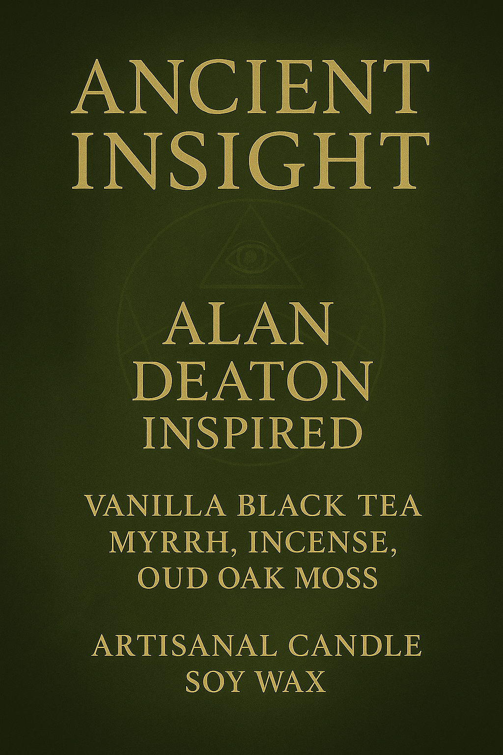 Bougie "Ancient Insight" Alan Deaton - Précommande Convention