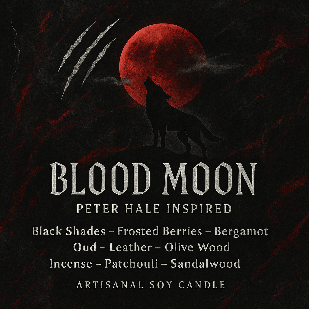 Bougie "Blood Moon" Peter Hale - Livraison
