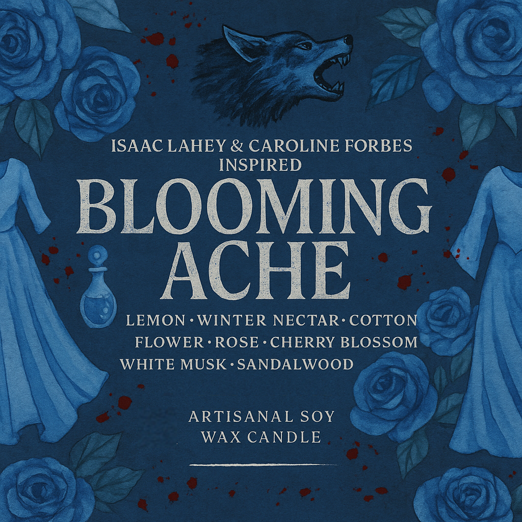 Bougie "Blooming Ache" Isaac Lahey et Caroline Forbes - Livraison