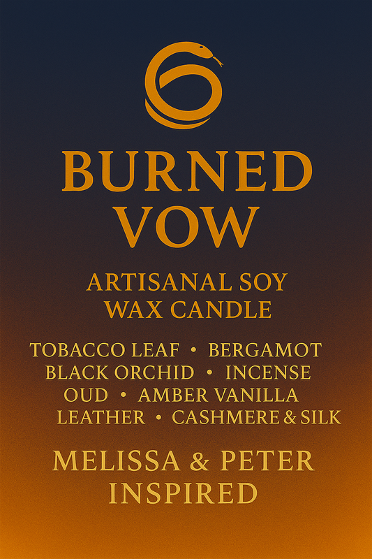 Bougie "Burned Vow" Melissa McCall et Peter Hale - Livraison