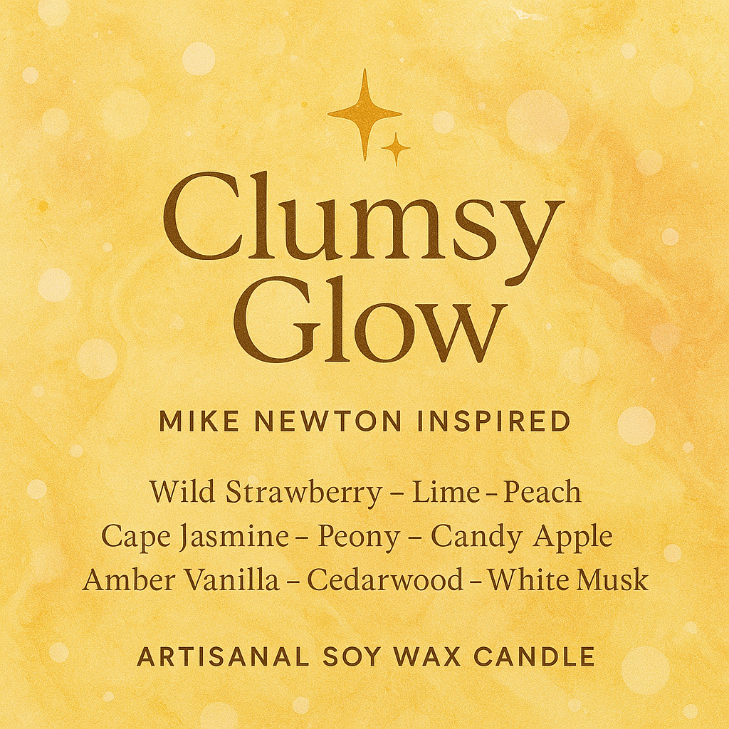 Bougie "Clumsy Glow" Mike Newton - Livraison