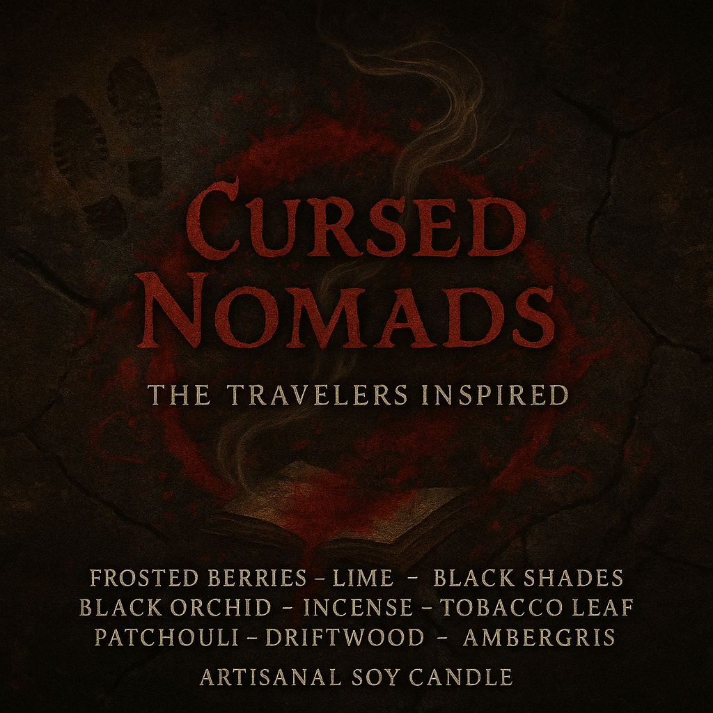 Bougie "Cursed Nomads" Les Voyageurs - Livraison