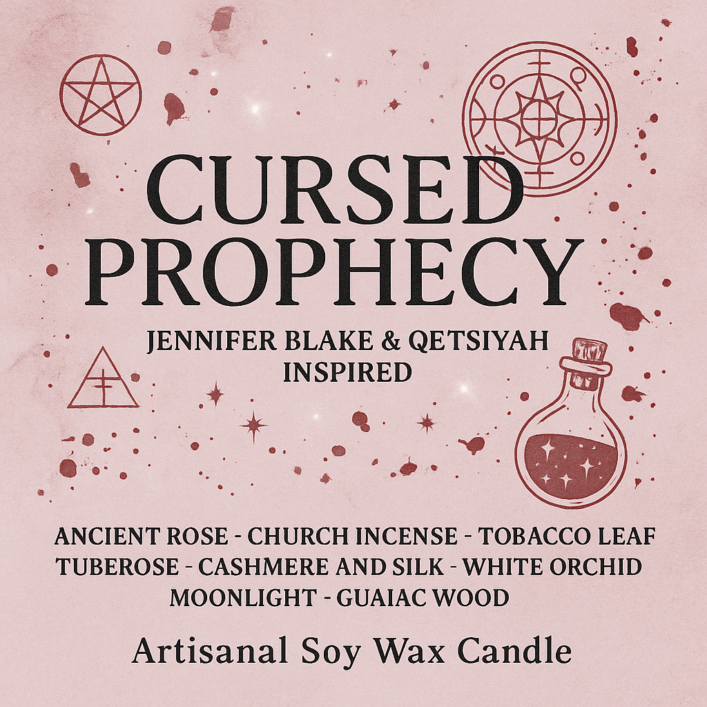 Bougie "Cursed Prophecy" Jennifer Blake et Qetsiyah - Livraison