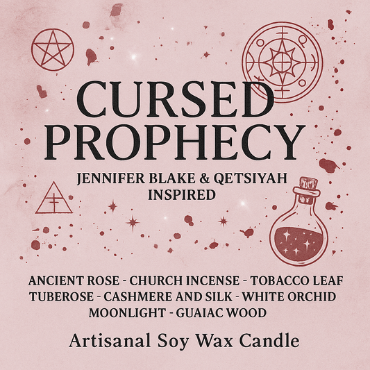 Bougie "Cursed Prophecy" Jennifer Blake et Qetsiyah - Livraison