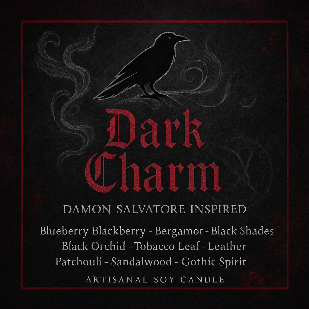 Bougie "Dark Charm" Damon Salvatore - Livraison