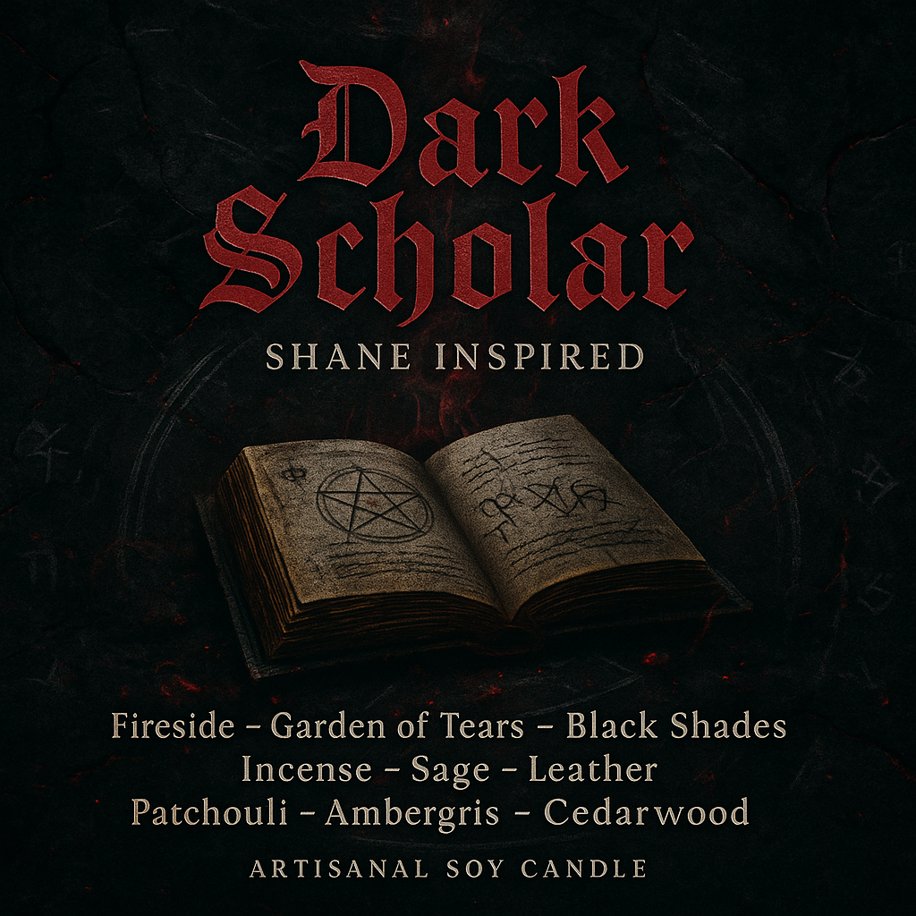 Bougie "Dark Scholar" Atticus Shane - Livraison