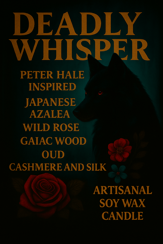 Bougie "Deadly Whisper" Peter Hale - Livraison