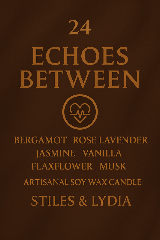 Bougie "Echoes Between" Stiles Stilinski et Lydia Martin - Livraison