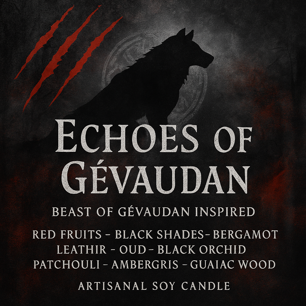 Bougie "Echoes of Gévaudan" La Bête du Gévaudan - Livraison