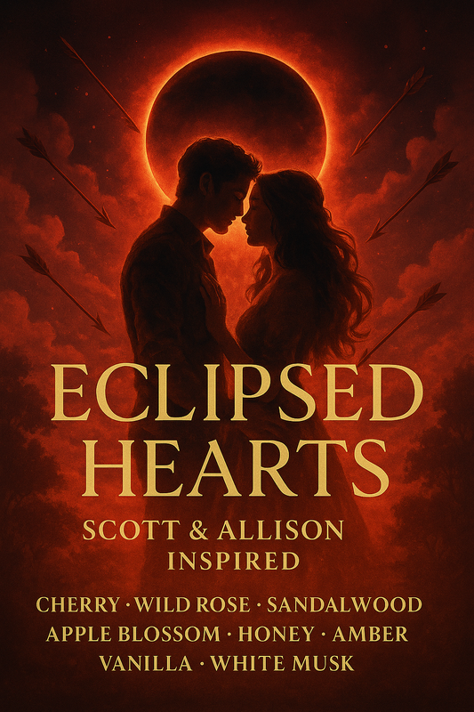 Bougie "Eclipsed Hearts" Scott McCall et Allison Argent - Livraison