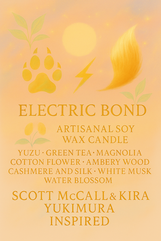 Bougie "Electric Bond" Scott McCall et Kira Yukimura - Livraison