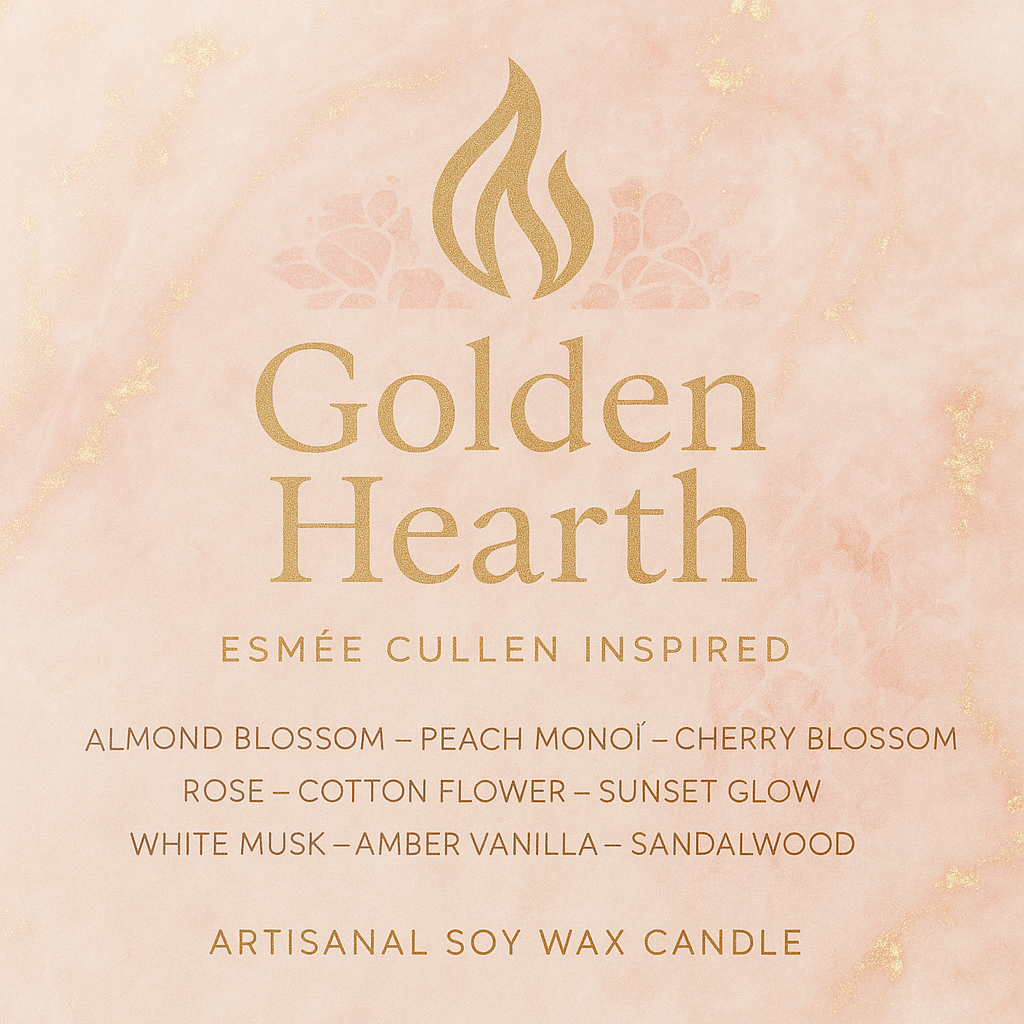 Bougie "Golden Heart" Esmée Cullen - Livraison