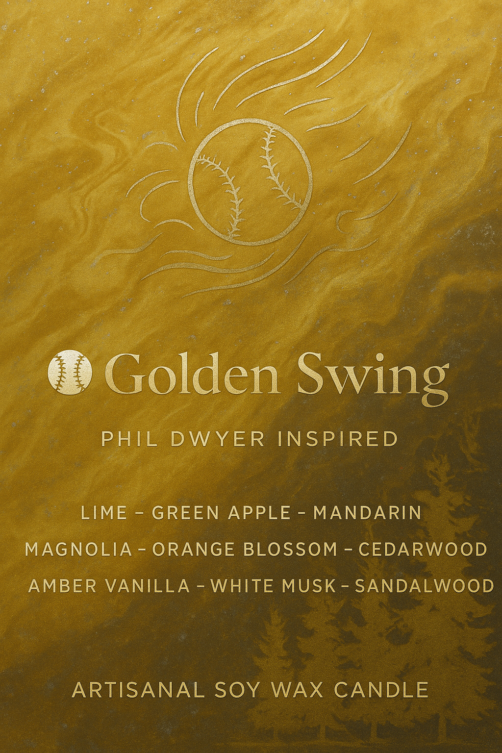 Bougie "Golden Swing" Phil Dwyer - Livraison