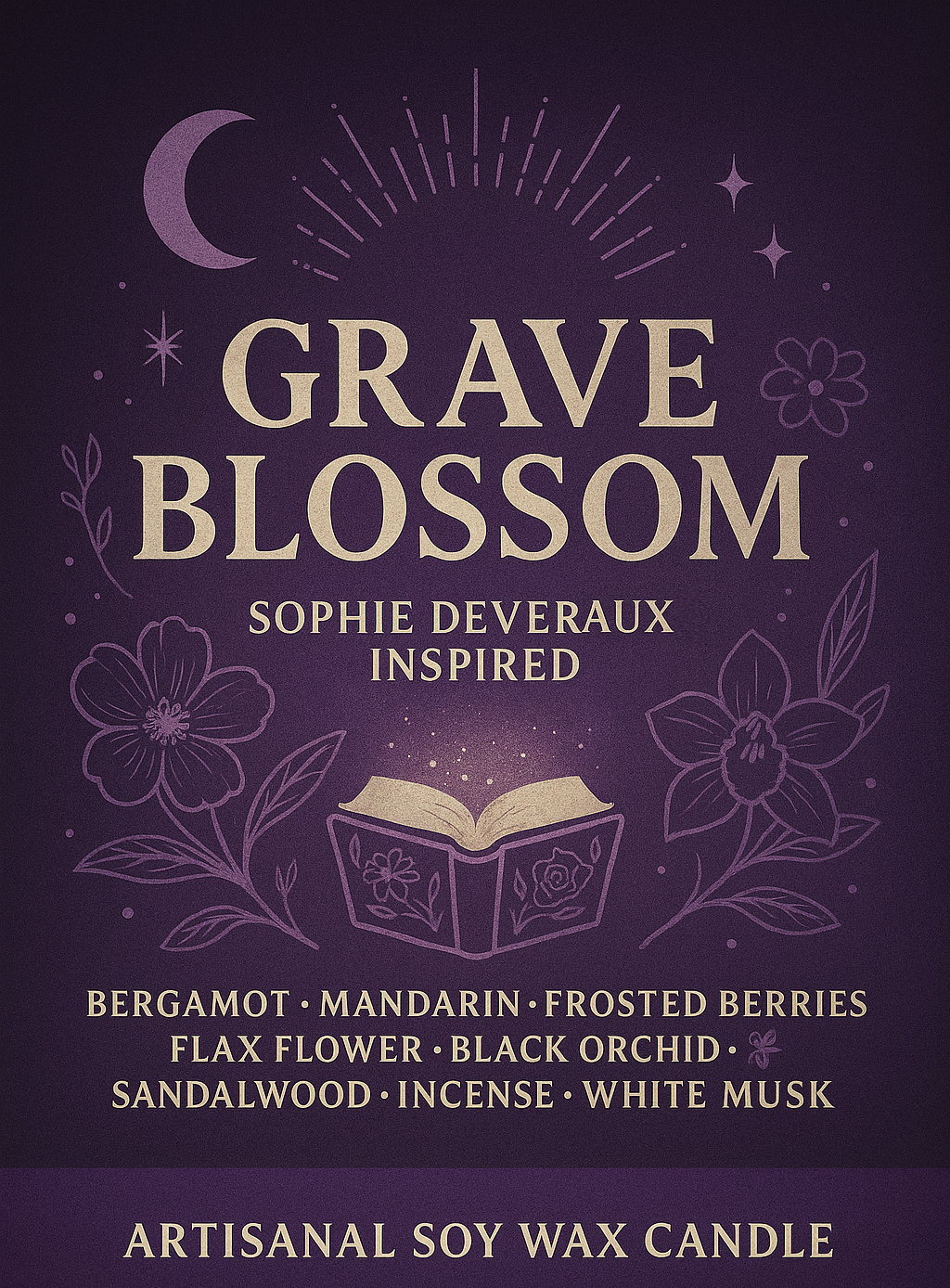 Bougie "Grave Blossom" Sophie Deveraux - Livraison