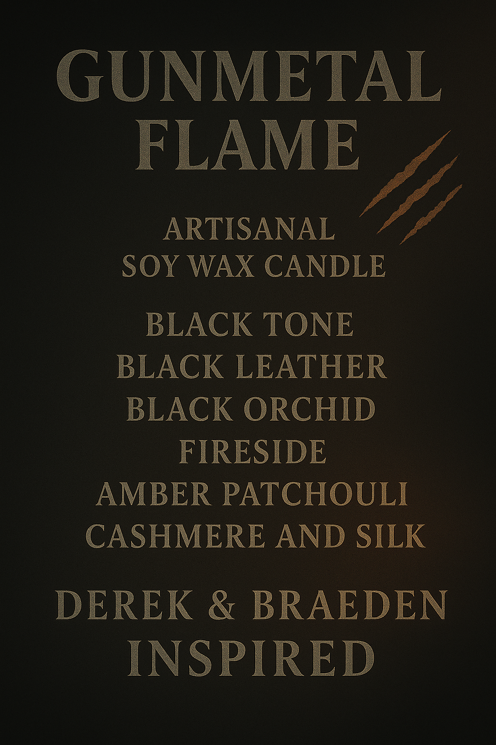 Pack Collector "Gunmetal Flame" Derek Hale et Braeden - Précommande Convention