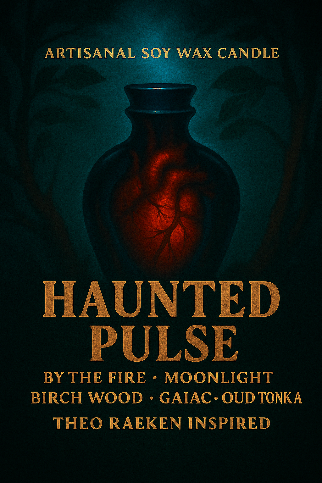 Bougie "Haunted Pulse" Theo Raeken - Précommande Convention