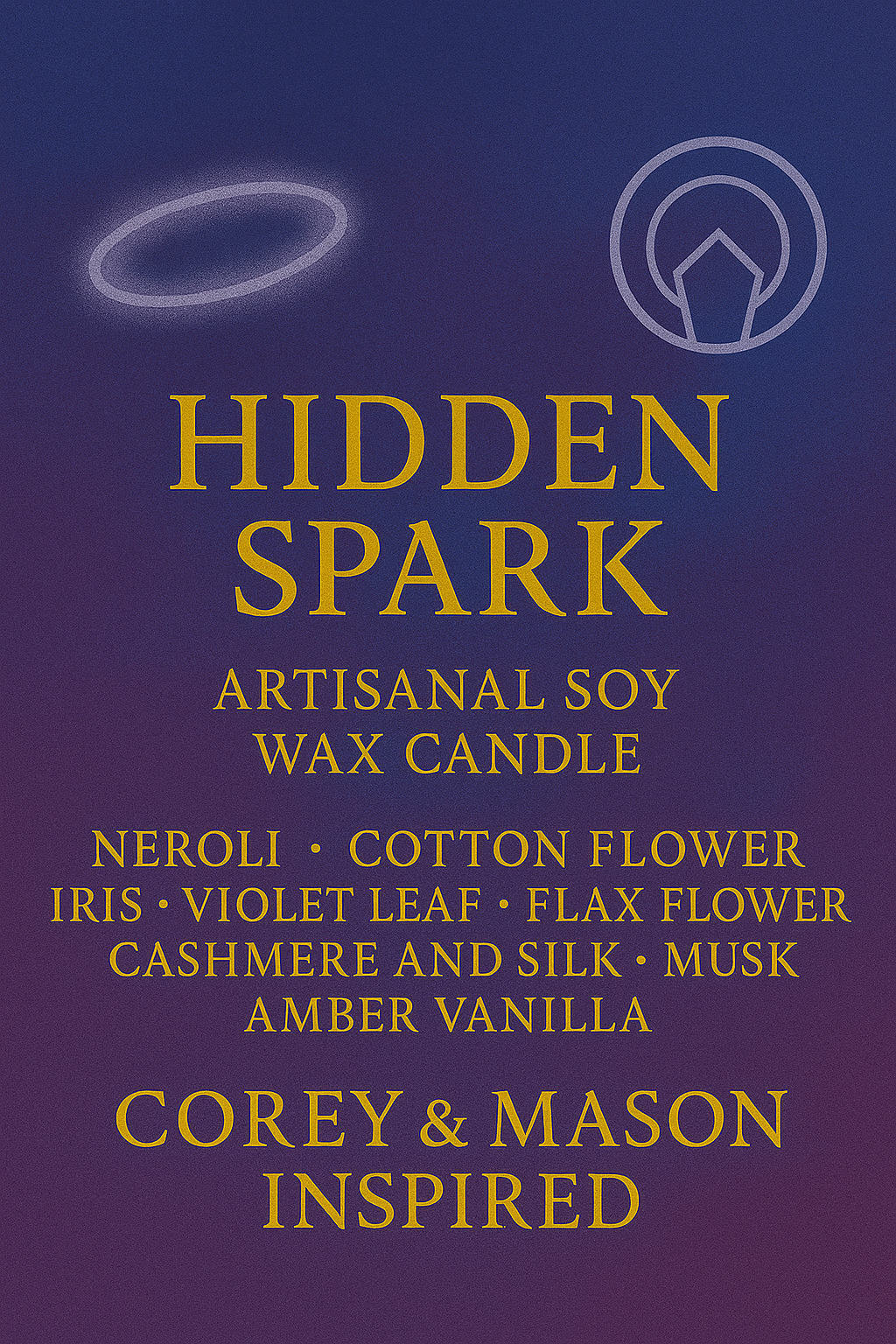 Bougie "Hidden Spark" Corey Bryant et Mason Hewitt - Livraison