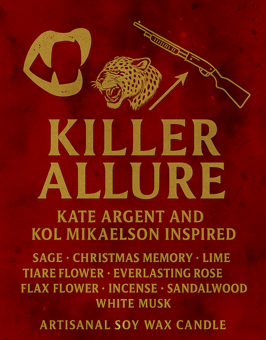 Bougie "Killer Allure" Kate Argent et Kol Mikaelson - Livraison
