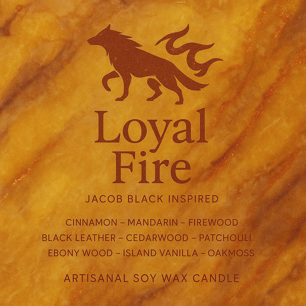 Bougie "Loyal Fire" Jacob Black - Livraison
