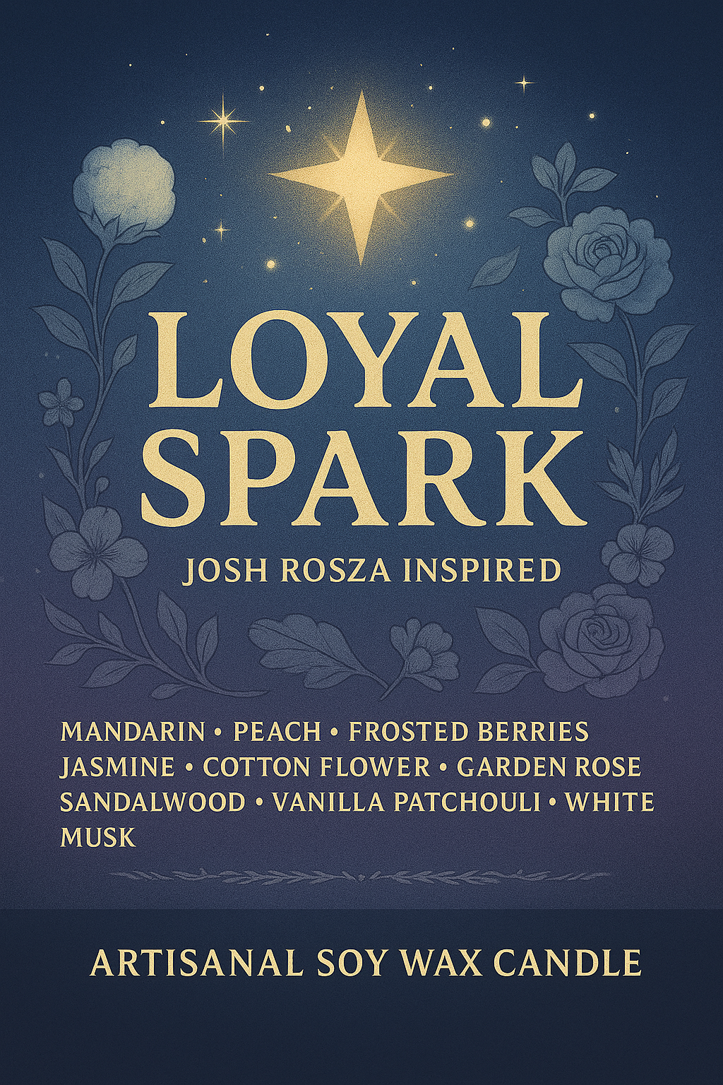 Bougie "Loyal Spark" Josh Rosza - Livraison