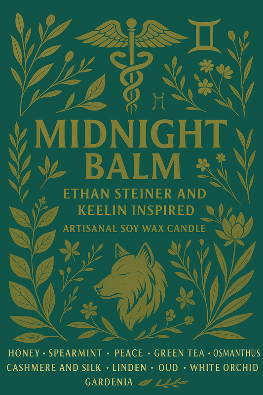 Bougie "Midnight Balm" Ethan Steiner et Keelin - Livraison