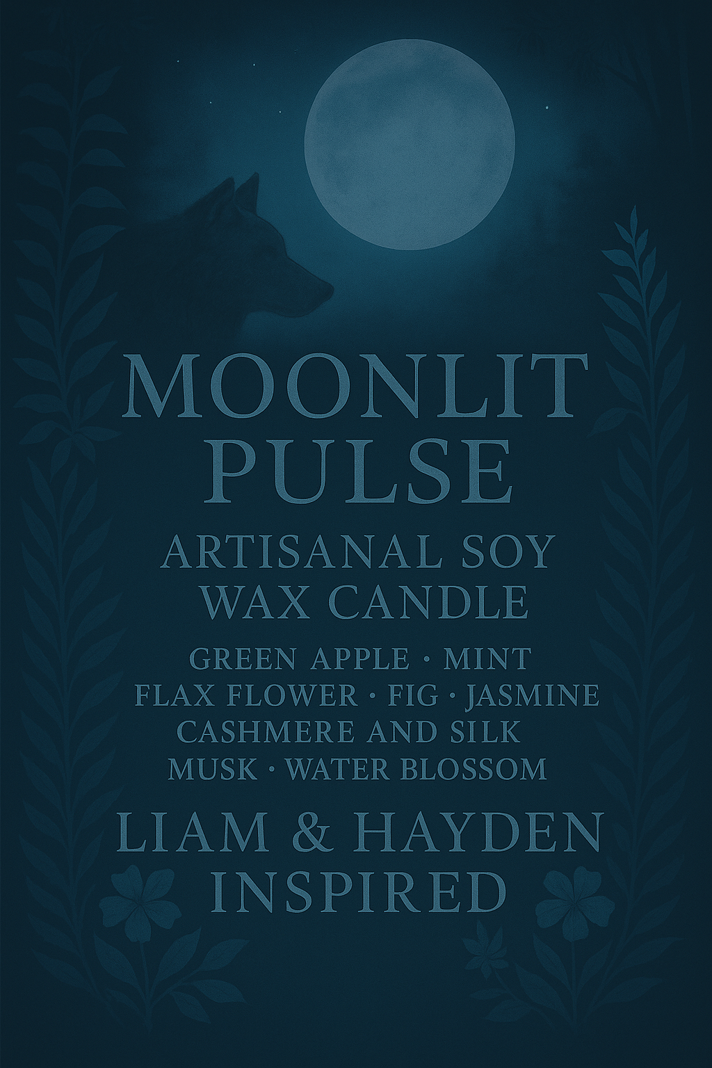 Bougie "Moonlit Pulse" Liam Dunbar et Hayden Romero - Livraison