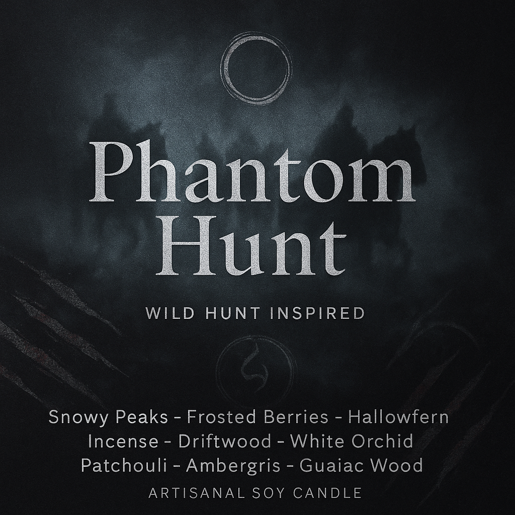 Bougie "Phantom Hunt" La Chasse Sauvage Edition - Livraison