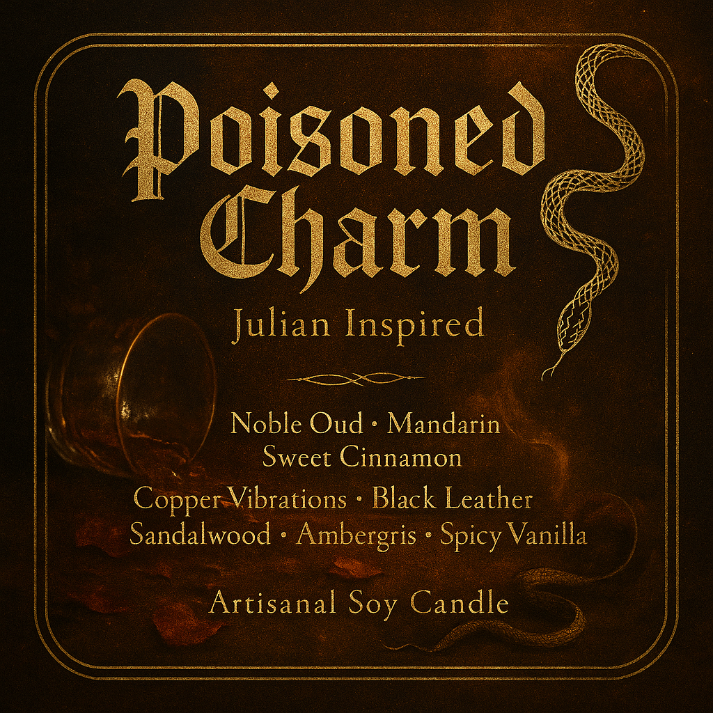 Bougie "Poisoned Charm" Julian - Livraison