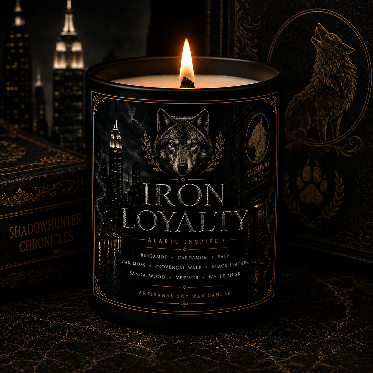 Bougie Iron Loyalty - Alaric - Livraison à domicile