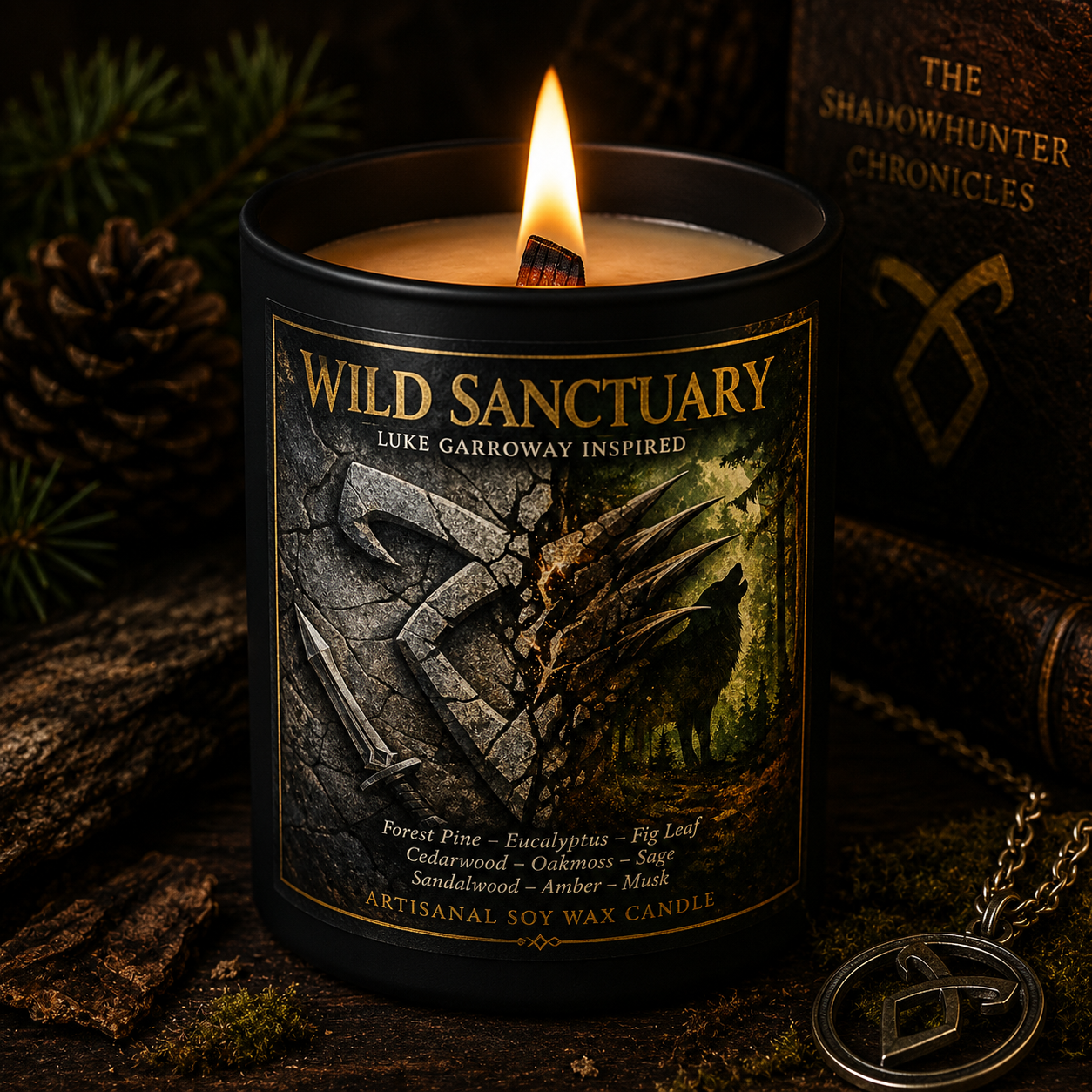 Bougie Wild Sanctuary - Luke Garroway - Livraison à domicile