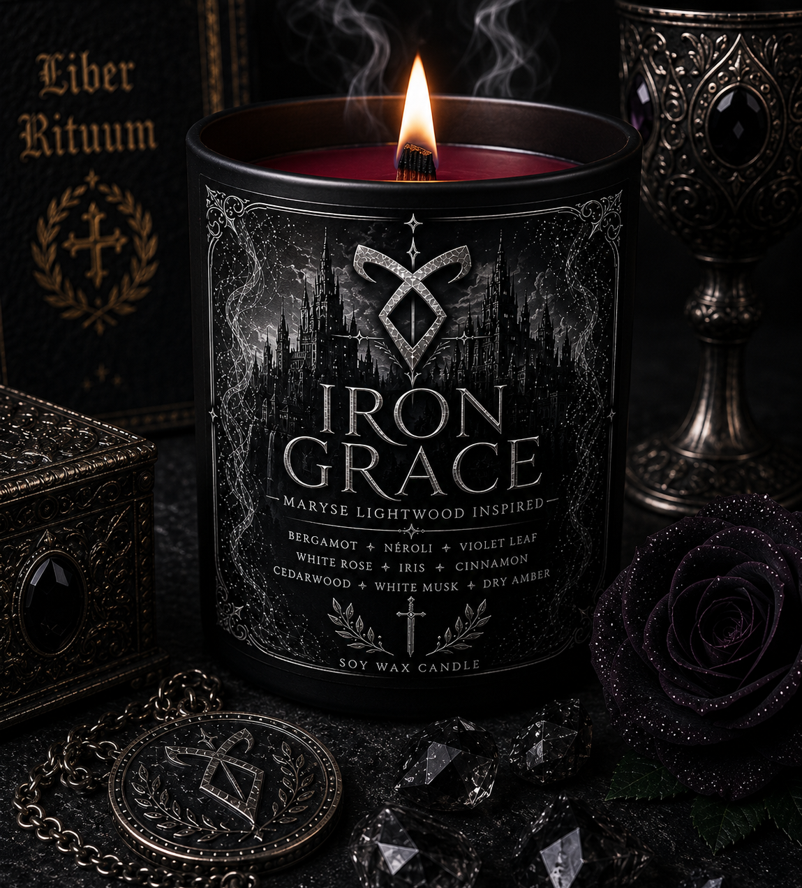 Bougie Iron Grace - Maryse Lightwood - Livraison à domicile