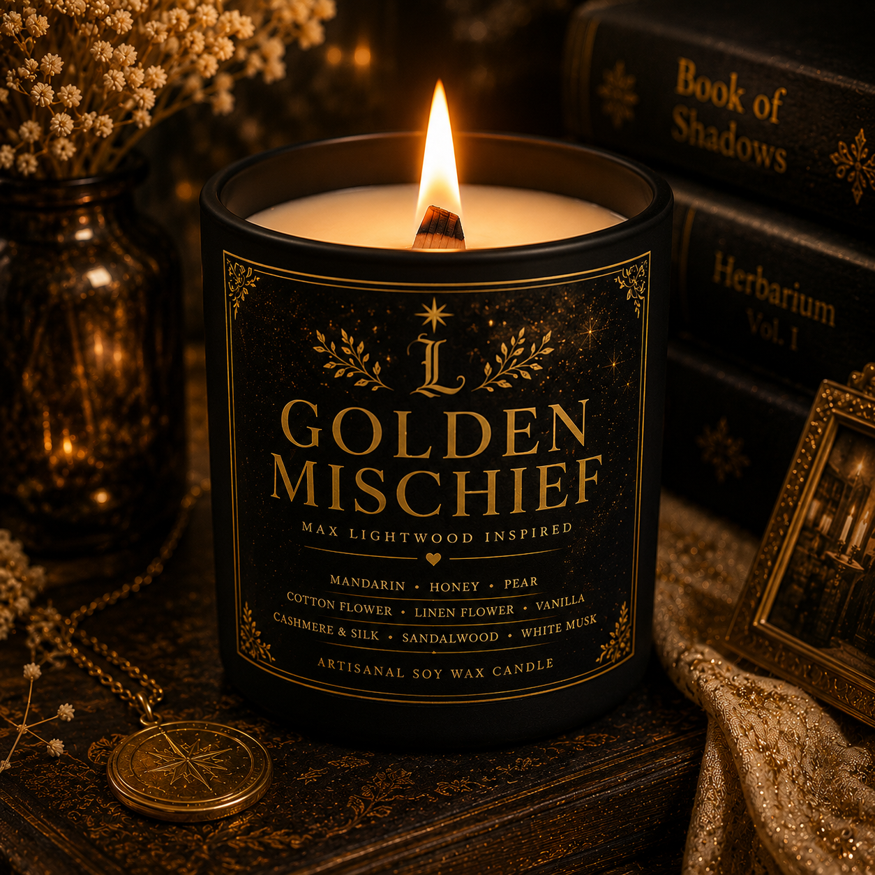 Bougie Golden Mischief - Max Lightwood - Livraison à domicile