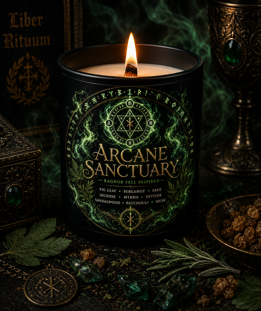 Bougie Arcane Sanctuary - Ragnor Fell - Livraison à domicile