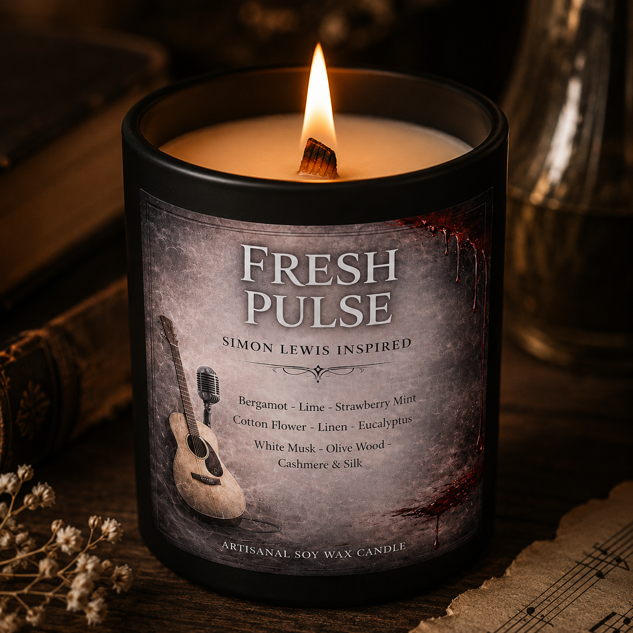 Bougie Fresh Pulse - Simon Lewis - Livraison à domicile