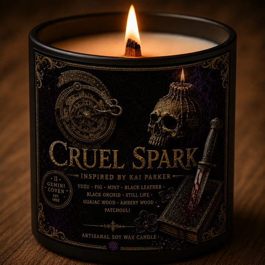 Bougie "Cruel Spark" Kai Parker - Livraison