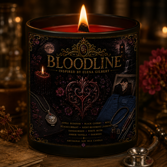 Bougie "Bloodline" Elena Gilbert - Livraison