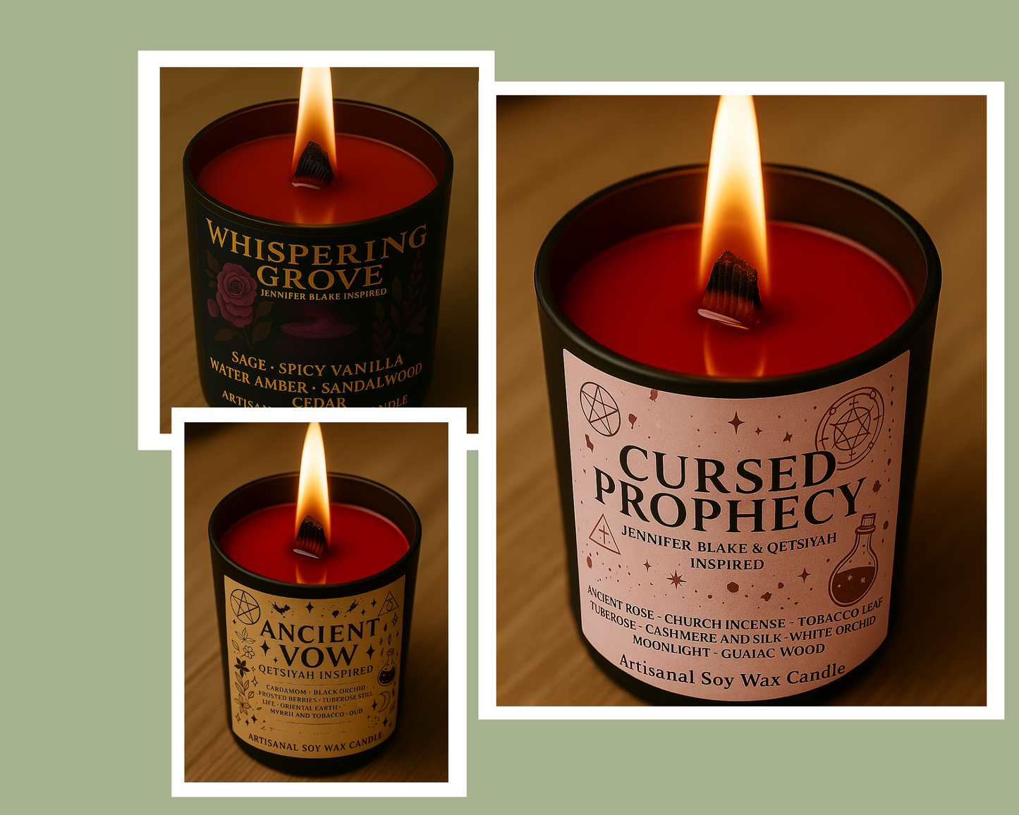 Pack Complet "Cursed Prophecy" Jennifer Blake et Qetsiyah - Livraison