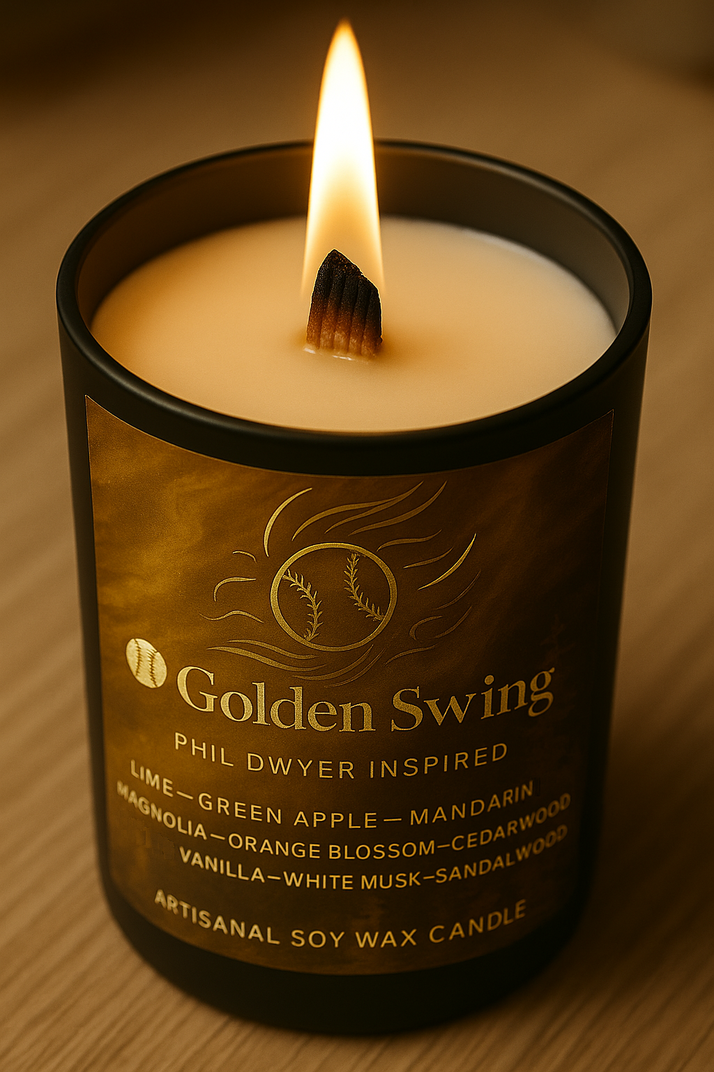 Bougie "Golden Swing" Phil Dwyer - Livraison