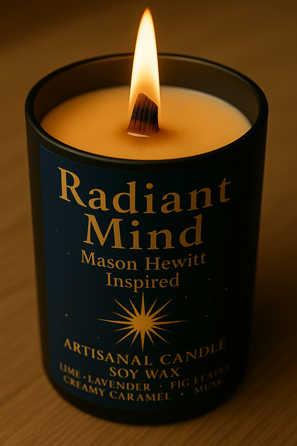 Bougie "Radiant Mind" Mason Hewitt - Précommande Convention