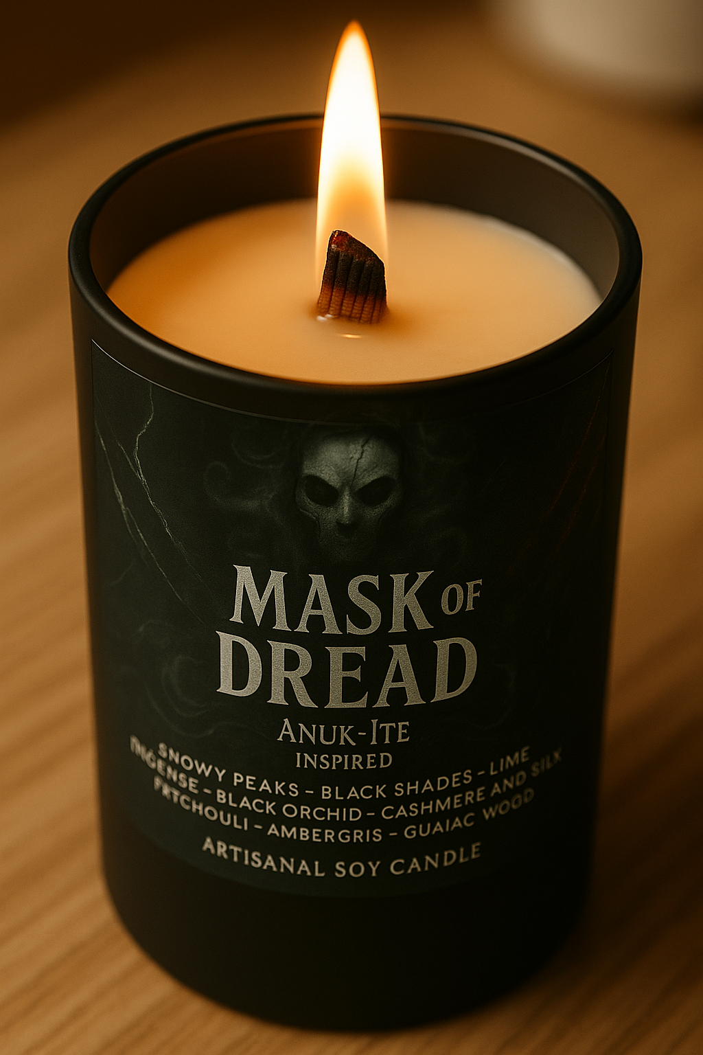 Bougie "Mask of Dread" Anuk Ite Edition - Livraison