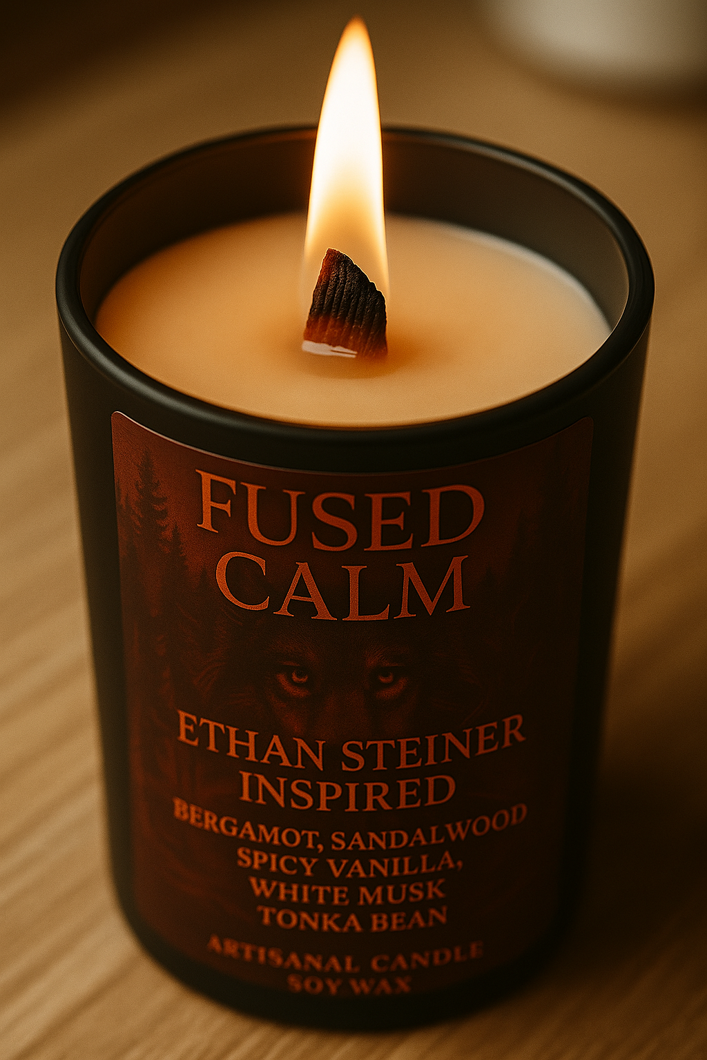 Bougie "Fused Calm" Ethan Steiner - Livraison