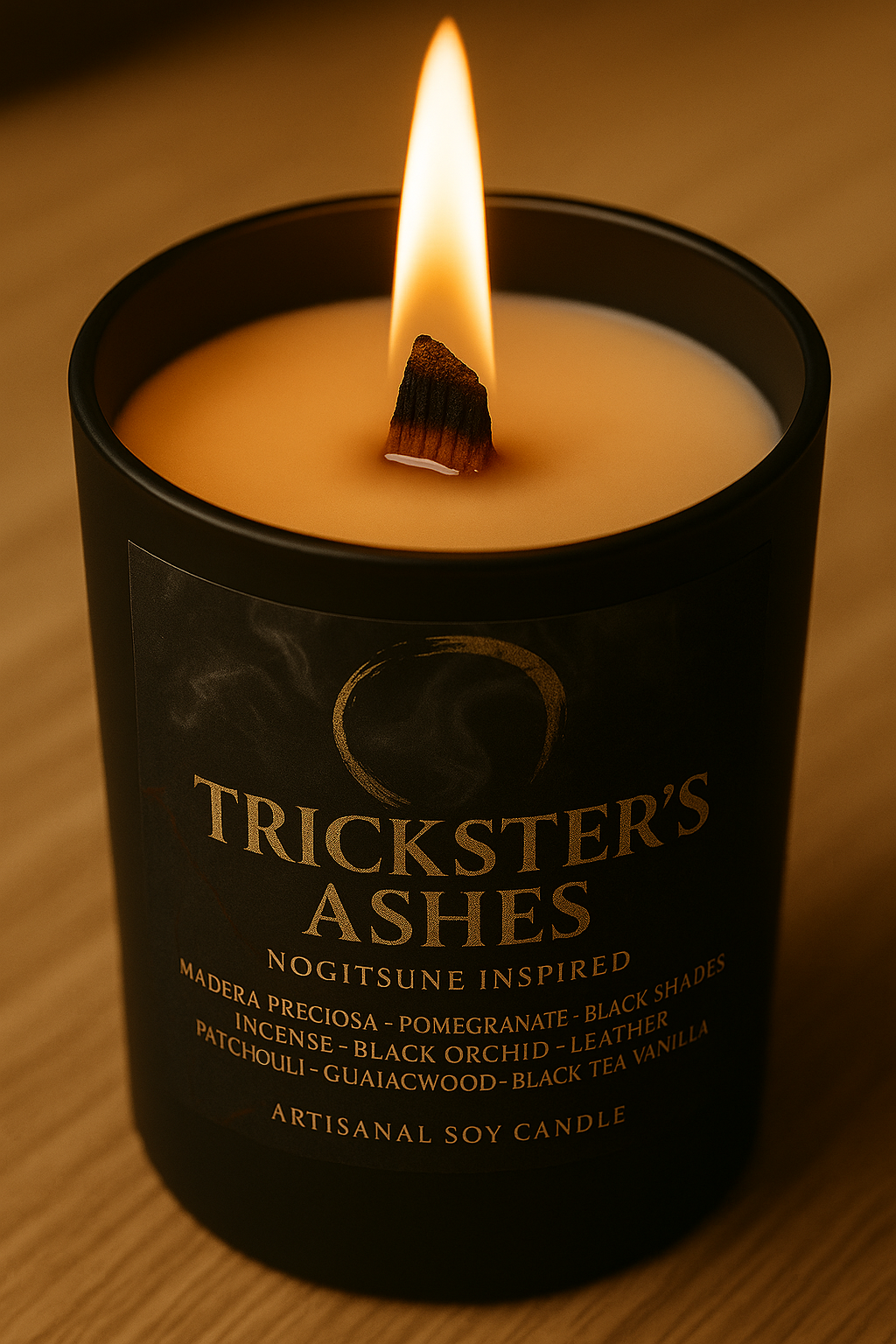 Bougie "Trickster's Ashes" Nogitsune - Livraison