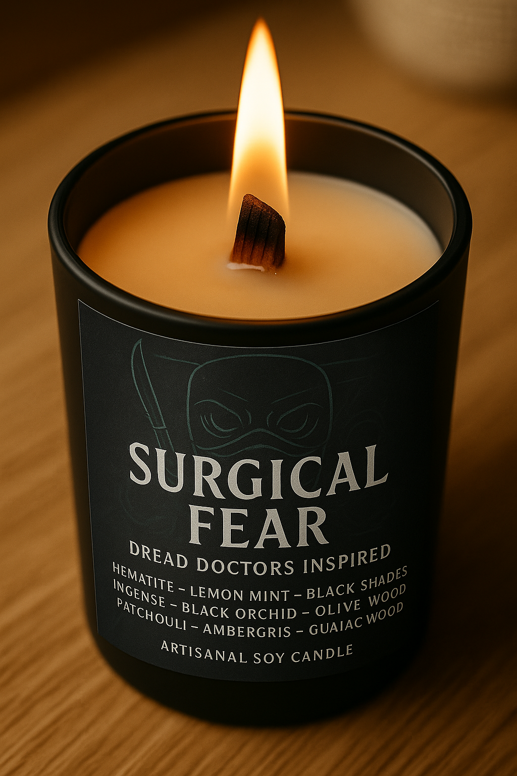 Bougie "Surgical Fear" Dread Doctors Edition - Livraison