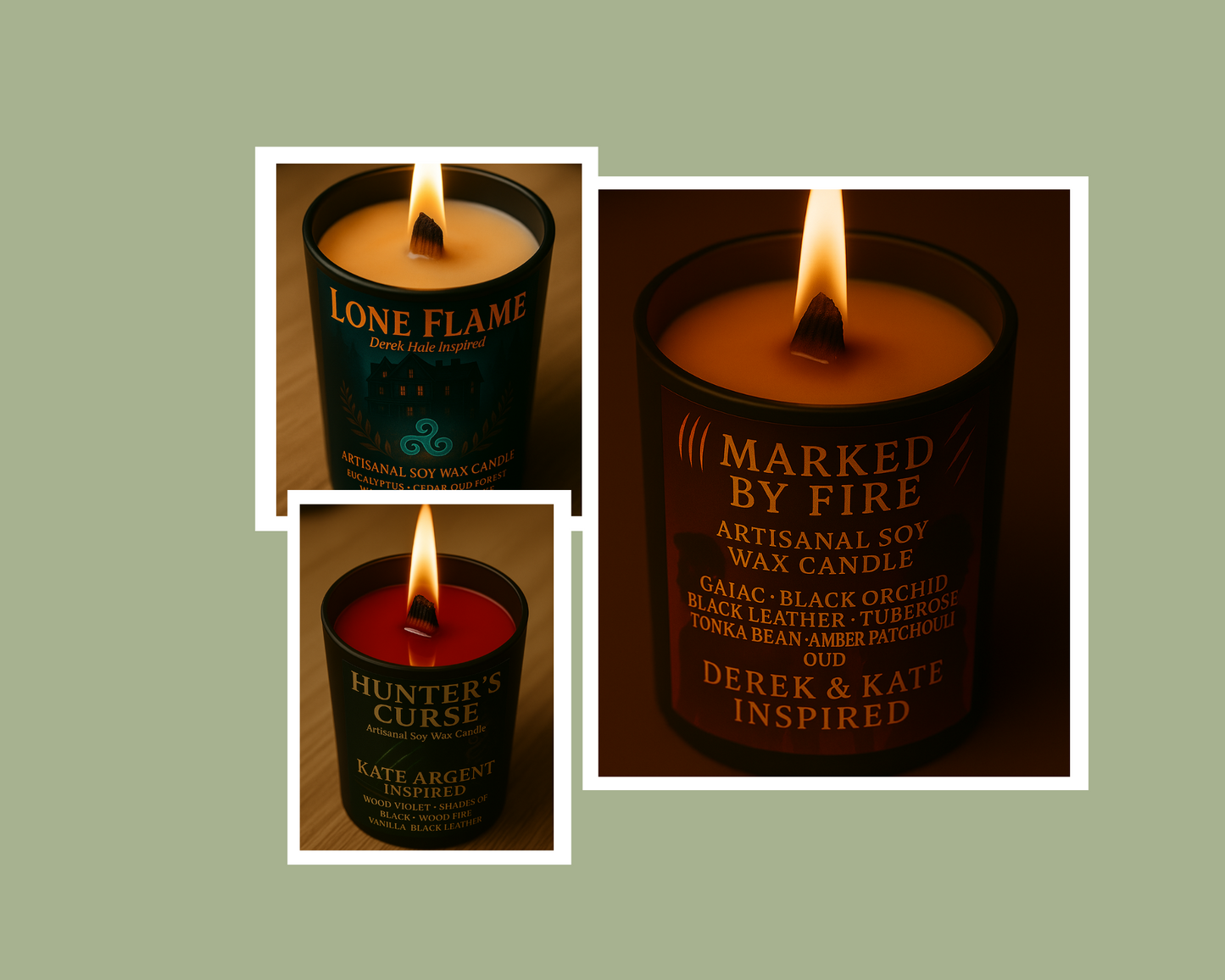 Pack Collector "Marked by Fire" Derek Hale et Kate Argent - Livraison