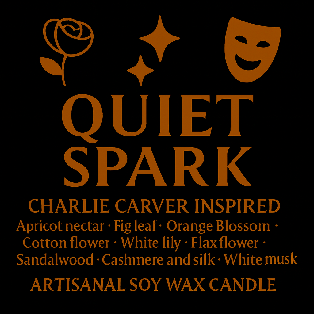 Bougie "Quiet Spark" Charlie Carver - Limited Edition WIP3 - Précommande Convention